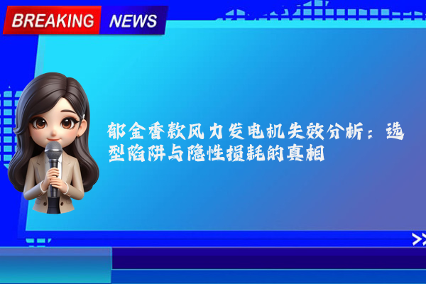 郁金香款风力发电机失效分析：选型陷阱与隐性损耗的真相
