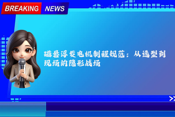 磁悬浮发电机制程规范：从选型到现场的隐形战场