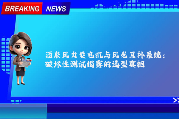 酒泉风力发电机与风光互补系统:破坏性测试揭露的选型真相