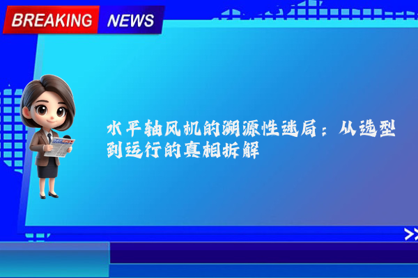 水平轴风机的溯源性迷局：从选型到运行的真相拆解